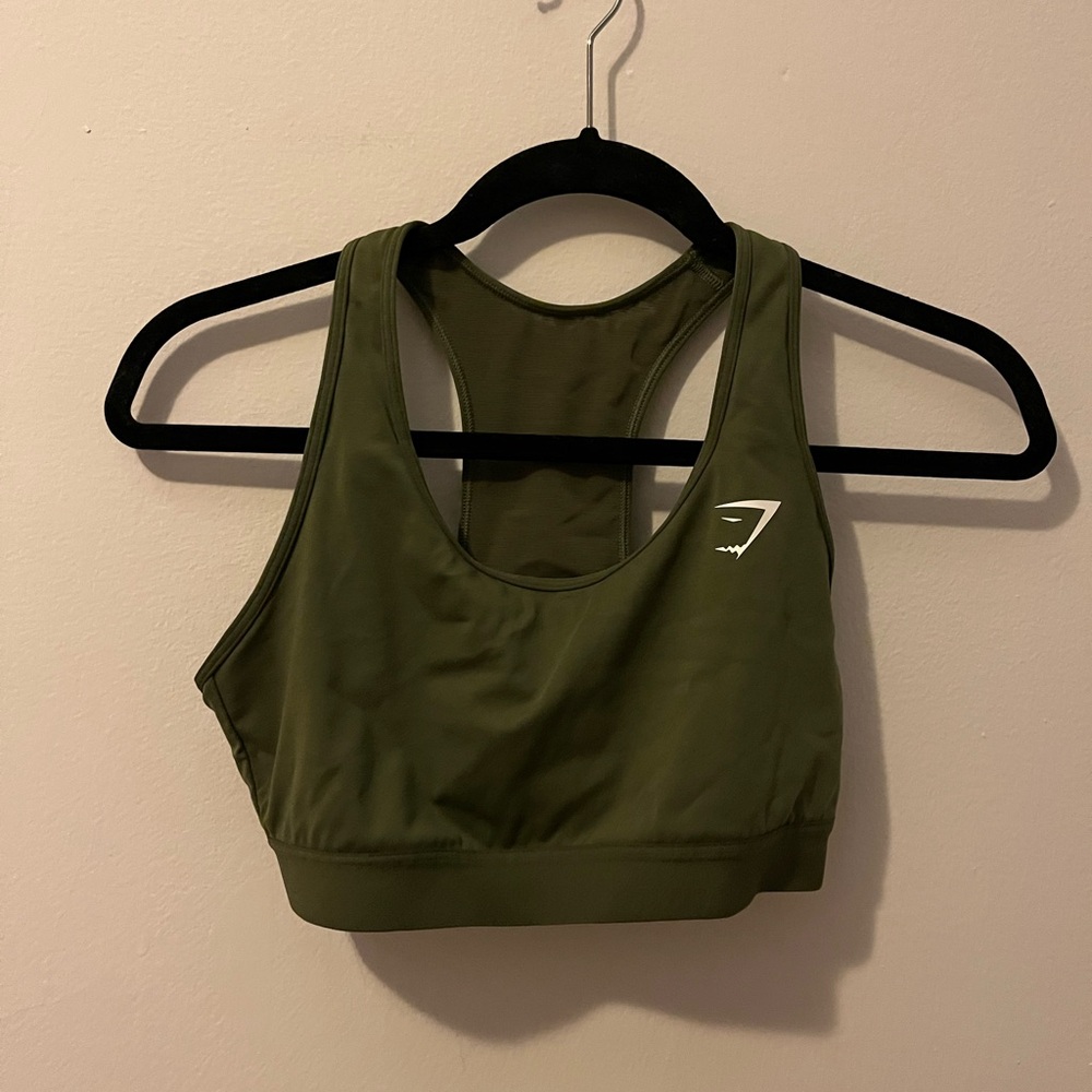Cute mesh back sports bra